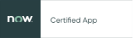 ServiceNow Certified App award badge