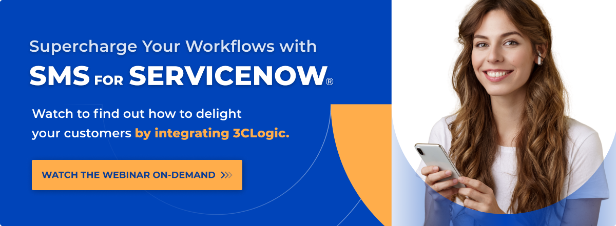 SMS For ServiceNow Webinar