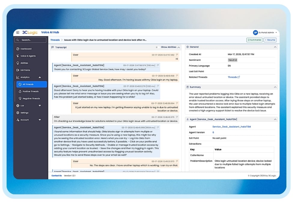 3clogic-Voice-AI-for-Halo-HaloITSM