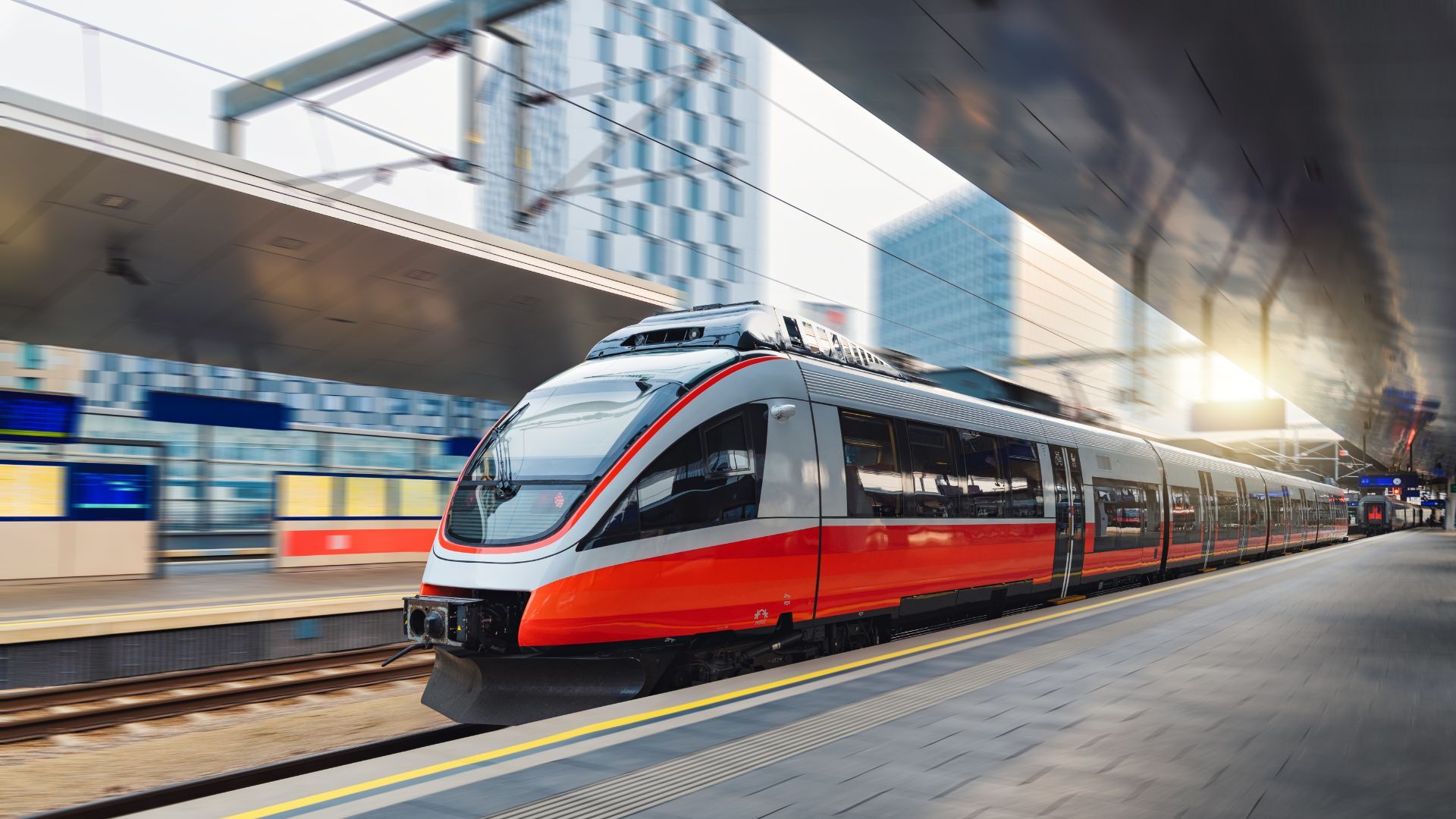 SBB Train travelling
