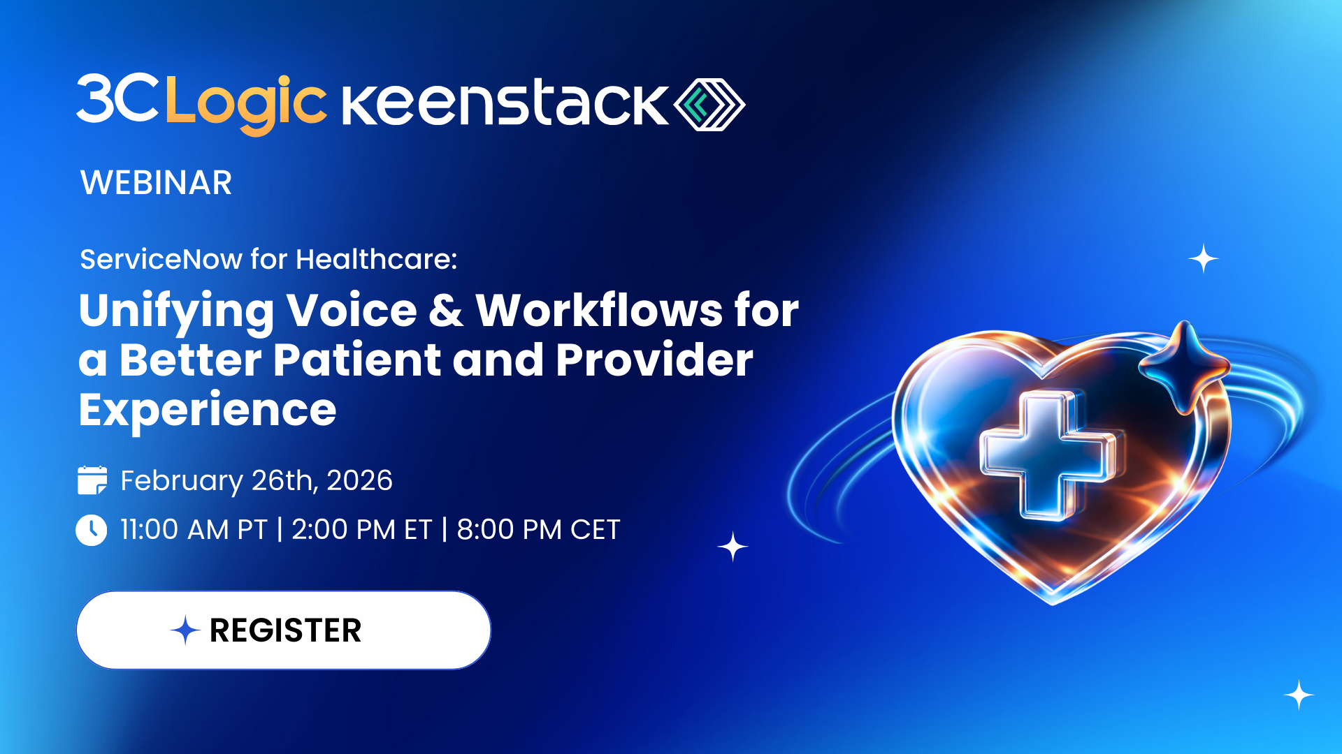 Webinar: ServiceNow for Healthcare: Unifying Voice and Workflows for a Better Patient and Provider Experience  
