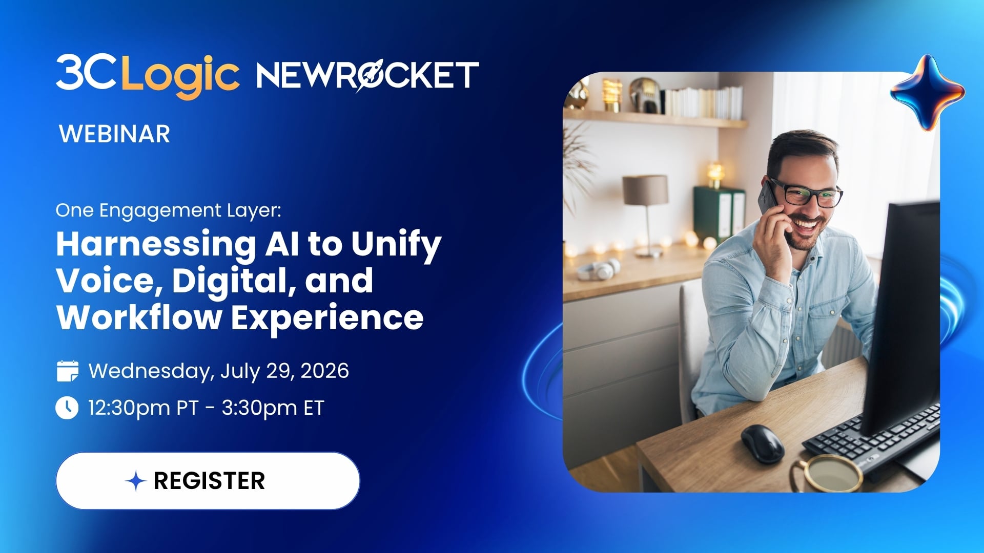 Webinar:  Harnessing AI to Unify Voice, Digital, and Workflow Experience