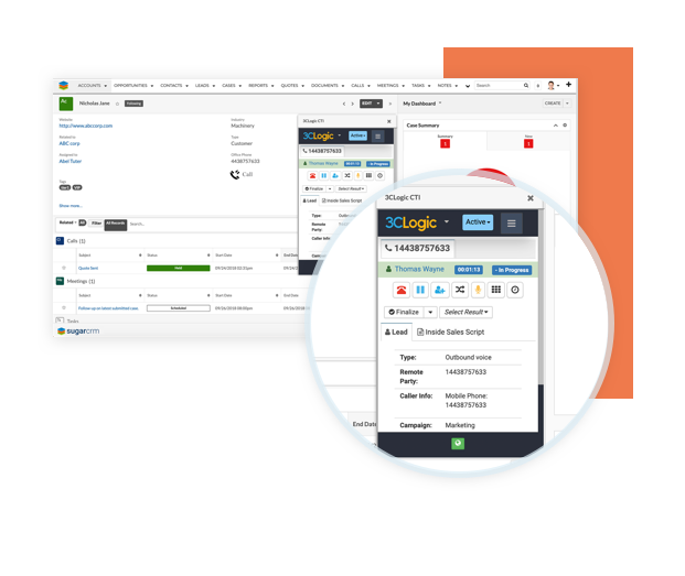 3CLogic-SugarCRM-Click-to-Call