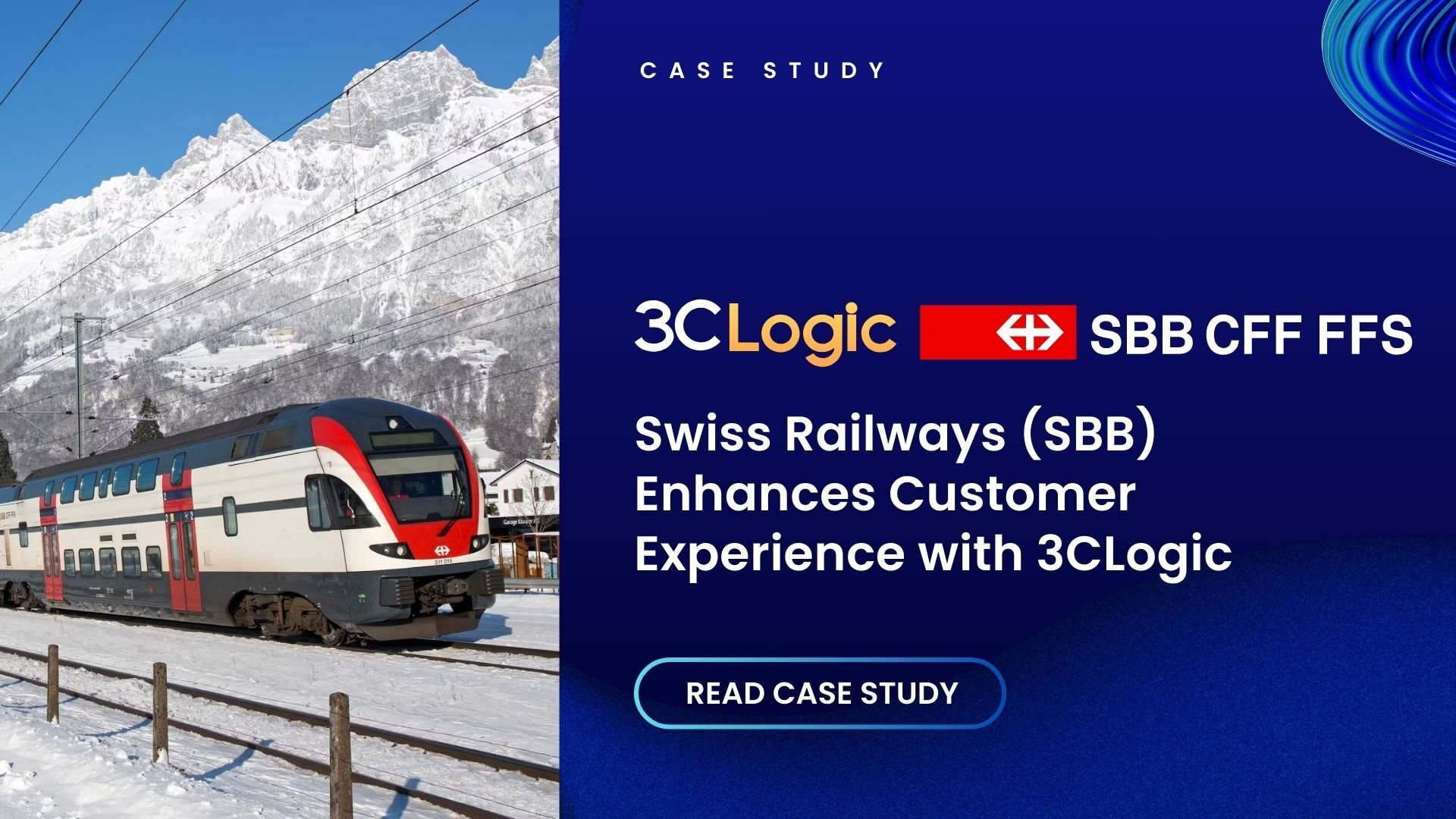 Swiss Railways (SBB) Enhances Customer Experience with 3CLogic